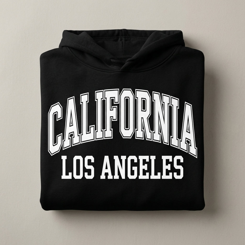 California Varsity Arch hoodie black