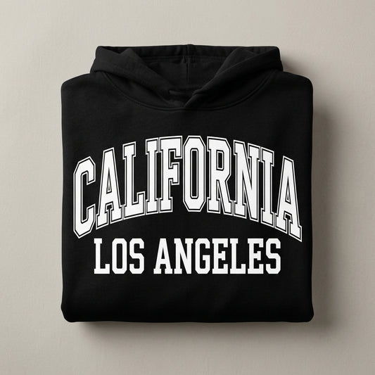 California Varsity Arch hoodie black