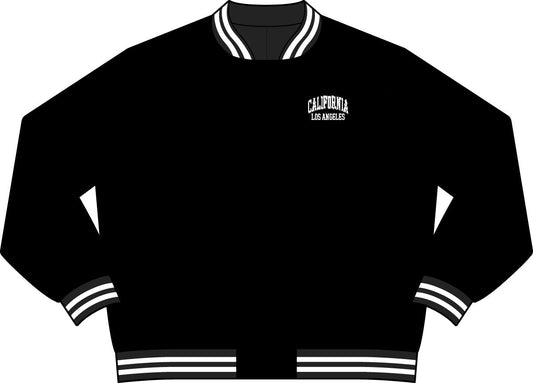 California Varsity Arch Bomber Jacket - Front