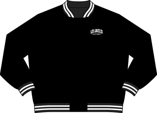 Los Angeles Varsity Arch Bomber Jacket - Front