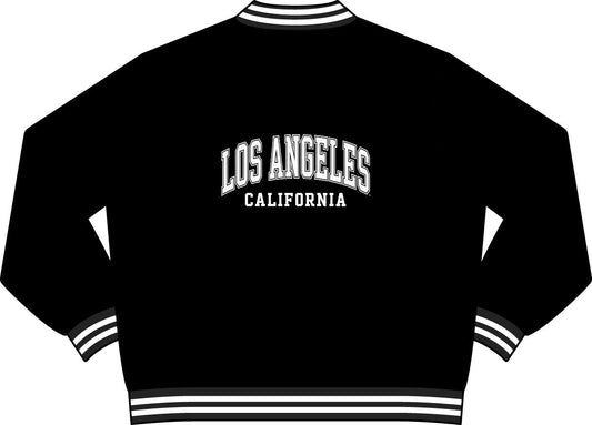 Los Angeles Varsity Arch Bomber Jacket - Back